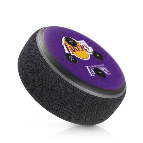 NBA Los Angeles Lakers Purple Primary Logo Amazon Echo Dot Skin