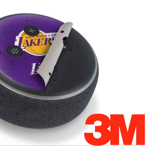 NBA Los Angeles Lakers Purple Primary Logo Amazon Echo Dot Skin