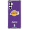 NBA Los Angeles Lakers Purple Primary Logo Galaxy A16 5G Clear Case