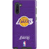 NBA Los Angeles Lakers Purple Primary Logo Galaxy Cases