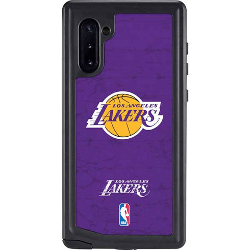 NBA Los Angeles Lakers Purple Primary Logo Galaxy Cases