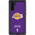 NBA Los Angeles Lakers Purple Primary Logo Galaxy Cases