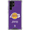 NBA Los Angeles Lakers Purple Primary Logo Galaxy S23 Ultra Clear Case