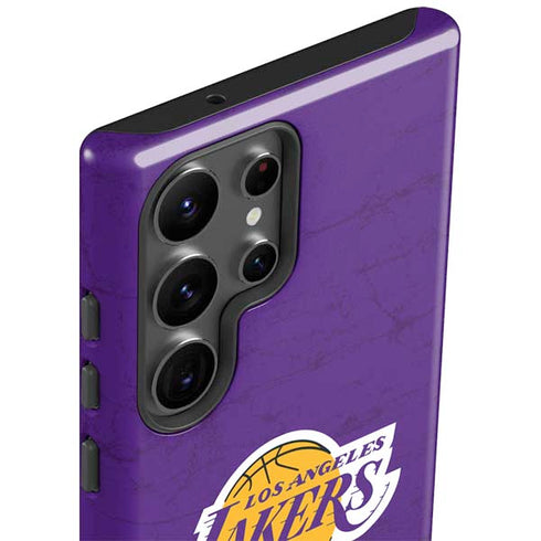 NBA Los Angeles Lakers Purple Primary Logo Galaxy S23 Ultra Pro Case