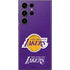 NBA Los Angeles Lakers Purple Primary Logo Galaxy Skins