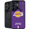 NBA Los Angeles Lakers Purple Primary Logo Galaxy S24 FE Kickstand Case