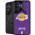 NBA Los Angeles Lakers Purple Primary Logo Galaxy S25 Kickstand Case