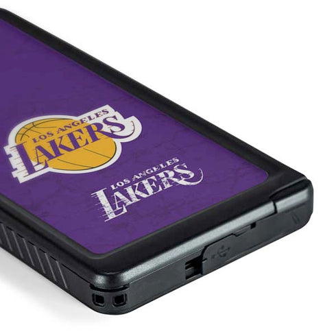 NBA Los Angeles Lakers Purple Primary Logo Galaxy S24 Ultra Waterproof Case