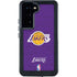 NBA Los Angeles Lakers Purple Primary Logo Galaxy S24 Waterproof Case