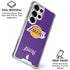 NBA Los Angeles Lakers Purple Primary Logo Galaxy S25 Ultra Clear Case