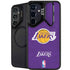 NBA Los Angeles Lakers Purple Primary Logo Galaxy S26 Kickstand Case