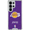 NBA Los Angeles Lakers Purple Primary Logo Galaxy S26 Ultra Clear Case