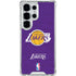 NBA Los Angeles Lakers Purple Primary Logo Galaxy S26 Ultra Clear Case