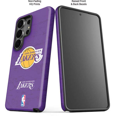 NBA Los Angeles Lakers Purple Primary Logo Galaxy S26 Ultra Impact Case