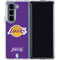 NBA Los Angeles Lakers Purple Primary Logo Galaxy Z Fold5 5G Clear Case