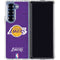 NBA Los Angeles Lakers Purple Primary Logo Galaxy Z Fold7 Clear Case