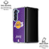 NBA Los Angeles Lakers Purple Primary Logo Galaxy Z Fold7 Clear Case