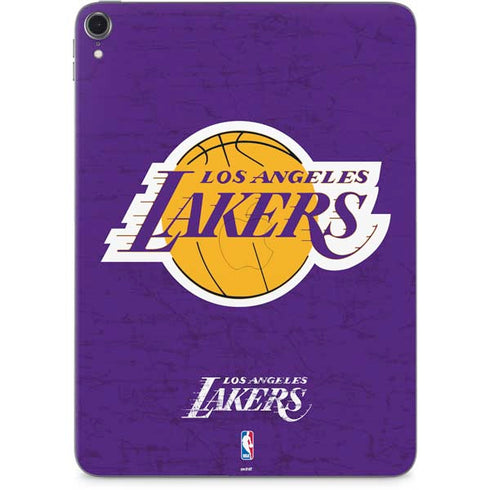 NBA Los Angeles Lakers Purple Primary Logo Apple iPad Pro Skin