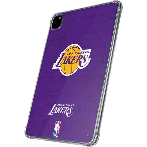 NBA Los Angeles Lakers Purple Primary Logo iPad Pro 11in (2024) Clear Case