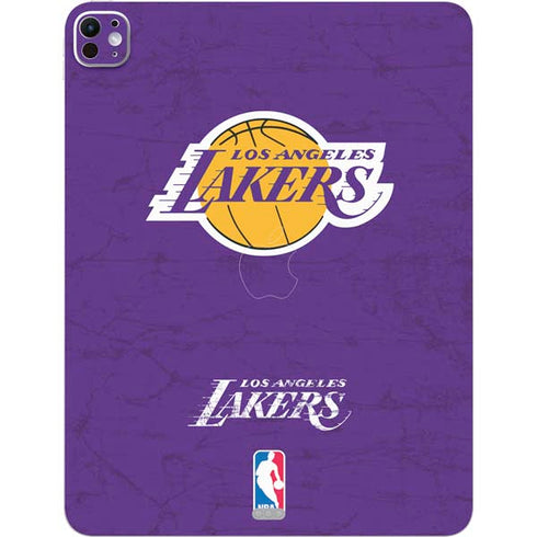 NBA Los Angeles Lakers Purple Primary Logo iPad Pro 13in M4 (2024) Skin