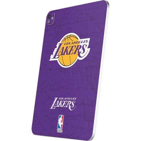 NBA Los Angeles Lakers Purple Primary Logo iPad Pro 13in M4 (2024) Skin