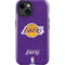 NBA Los Angeles Lakers Purple Primary Logo iPhone 15 Impact Case