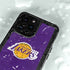 NBA Los Angeles Lakers Purple Primary Logo iPhone 15 Pro Waterproof Case