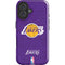 NBA Los Angeles Lakers Purple Primary Logo iPhone 16 Impact Case