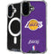 NBA Los Angeles Lakers Purple Primary Logo iPhone 16 MagSafe Case