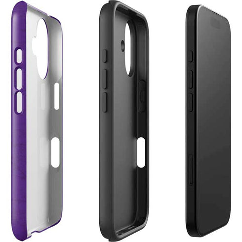 NBA Los Angeles Lakers Purple Primary Logo iPhone 16 Plus Impact Case