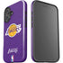 NBA Los Angeles Lakers Purple Primary Logo iPhone 16 Plus Impact Case