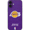 NBA Los Angeles Lakers Purple Primary Logo iPhone 16 Plus Skin