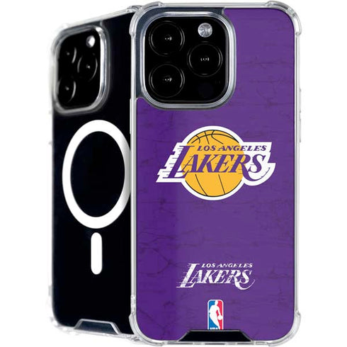 NBA Los Angeles Lakers Purple Primary Logo iPhone 16 Pro Max MagSafe Case