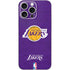 NBA Los Angeles Lakers Purple Primary Logo iPhone 16 Pro Max Skin