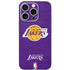 NBA Los Angeles Lakers Purple Primary Logo iPhone 16 Pro Skin
