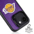 NBA Los Angeles Lakers Purple Primary Logo iPhone 16e Kickstand Case