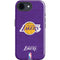 NBA Los Angeles Lakers Purple Primary Logo iPhone 16e Impact Case