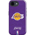 NBA Los Angeles Lakers Purple Primary Logo iPhone 16e Impact Case