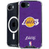 NBA Los Angeles Lakers Purple Primary Logo iPhone 16e MagSafe Case