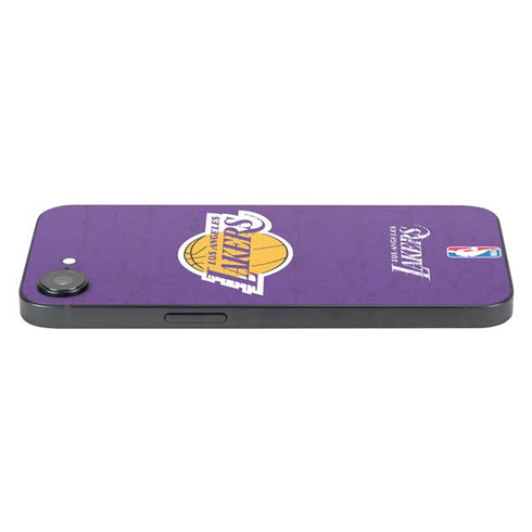 NBA Los Angeles Lakers Purple Primary Logo iPhone 16e Skin