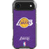 NBA Los Angeles Lakers Purple Primary Logo iPhone 17 Air Clear Case