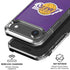 NBA Los Angeles Lakers Purple Primary Logo iPhone 17 Air Clear Case