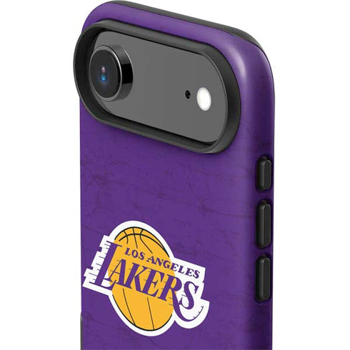 NBA Los Angeles Lakers Purple Primary Logo iPhone 17 Air Impact Case
