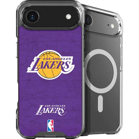 NBA Los Angeles Lakers Purple Primary Logo iPhone 17 Air MagSafe Case