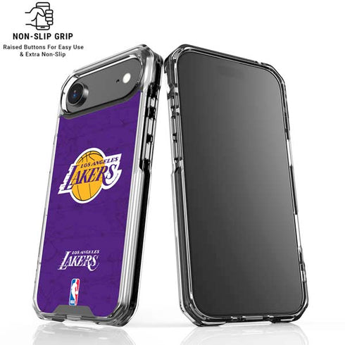 NBA Los Angeles Lakers Purple Primary Logo iPhone 17 Air MagSafe Case