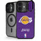 NBA Los Angeles Lakers Purple Primary Logo iPhone 17 Kickstand Case