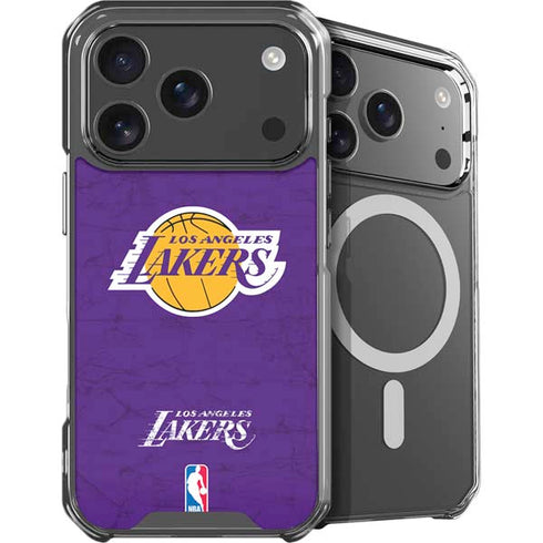 NBA Los Angeles Lakers Purple Primary Logo iPhone 17 Pro MagSafe Case