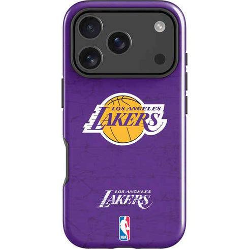 NBA Los Angeles Lakers Purple Primary Logo iPhone 17 Pro Max Impact Case