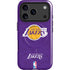 NBA Los Angeles Lakers Purple Primary Logo iPhone 17 Pro Max Magsafe Impact Case