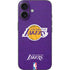NBA Los Angeles Lakers Purple Primary Logo iPhone 17 Skin